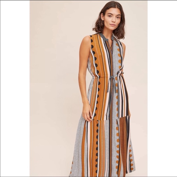 Nwt Anthropologie Maeve Alondra Stripe 